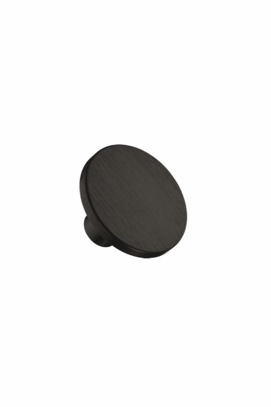 Plato Knob Matte Black Finish