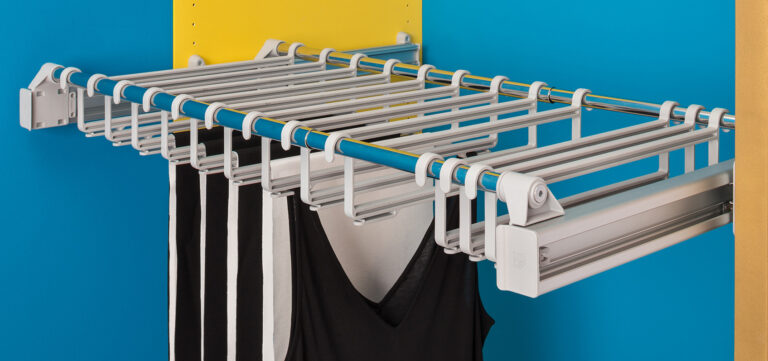 TROUSER RACK (PLASTIC SUPPORT)