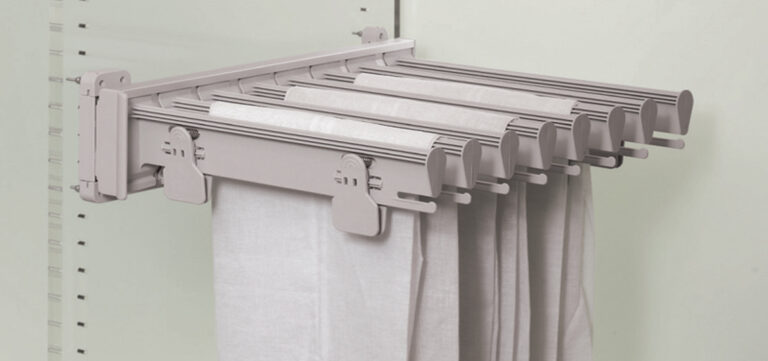 TROUSER RACK (SIDE PULL-OUT VERSION)