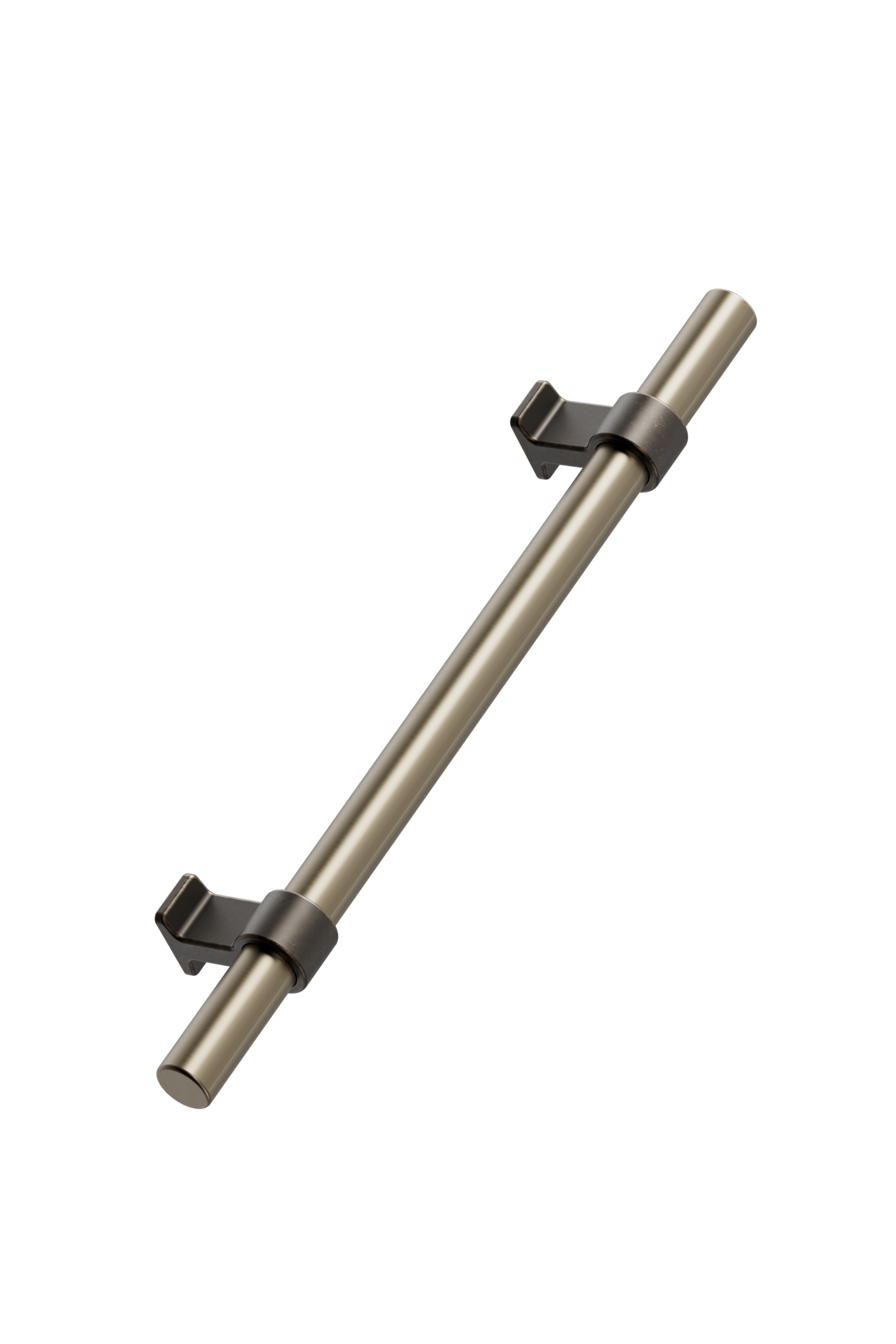 Antique Brown/Fine Brushed Brass