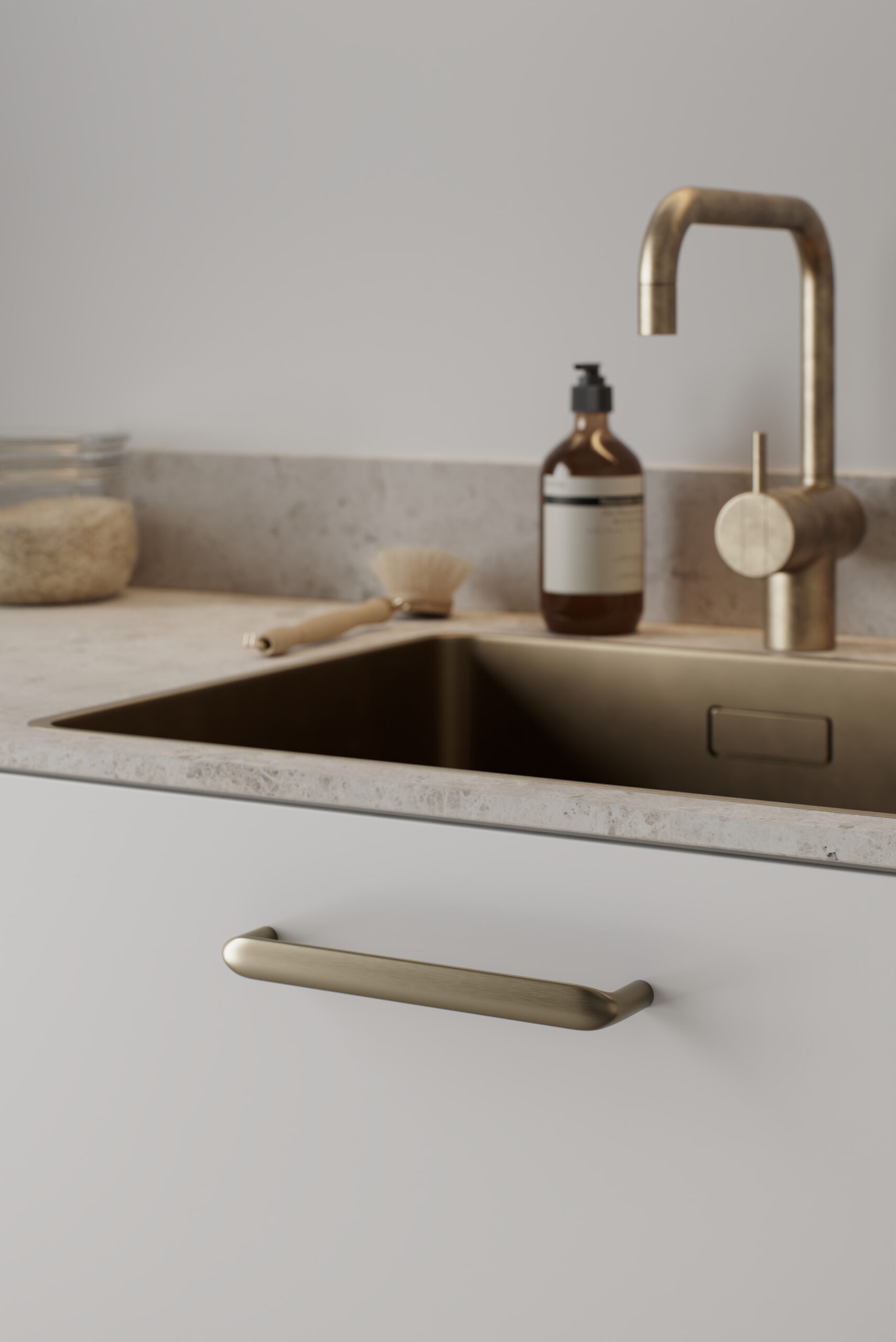 COBRA- Brushed Brass