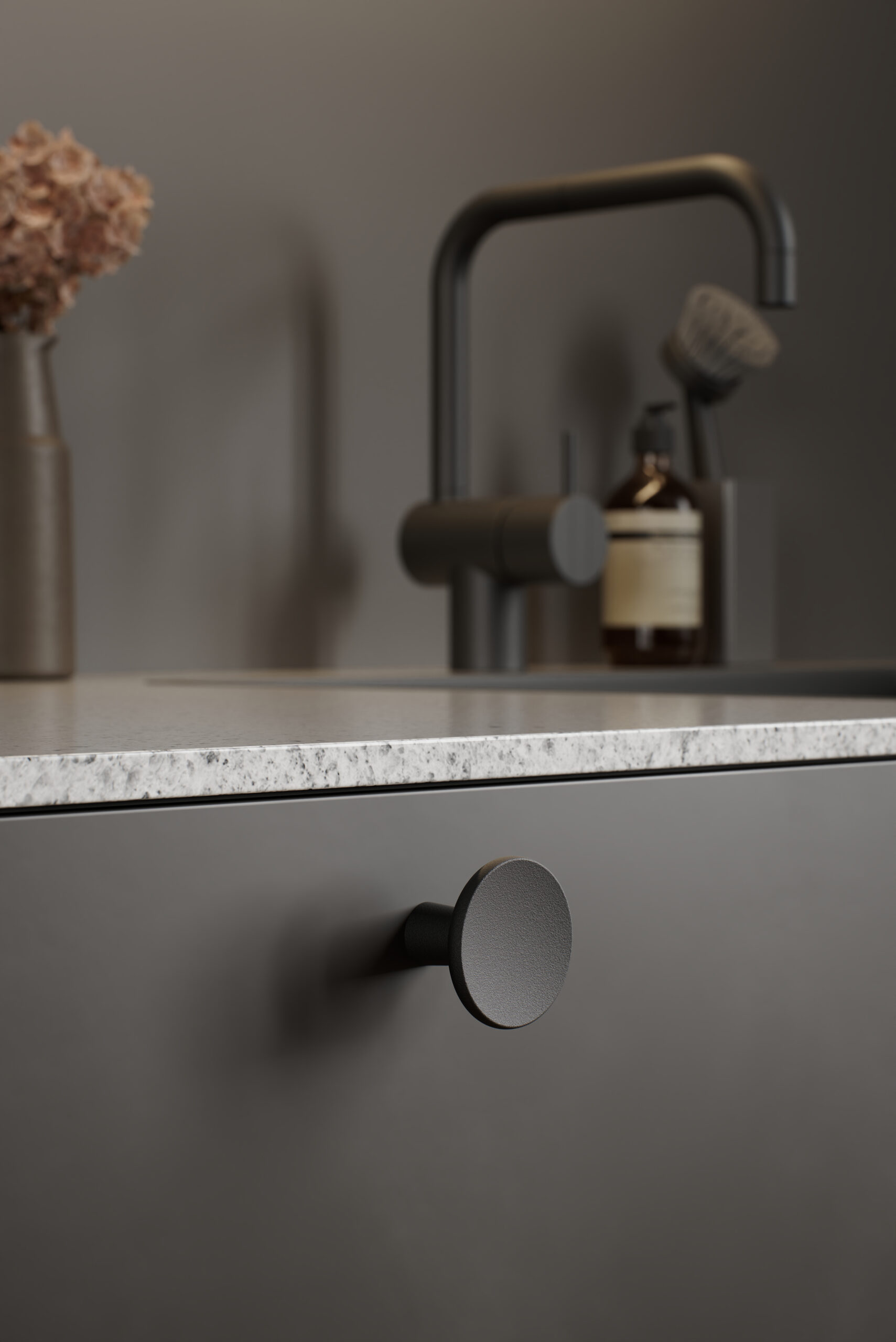 TERRA Knob- Matte Black