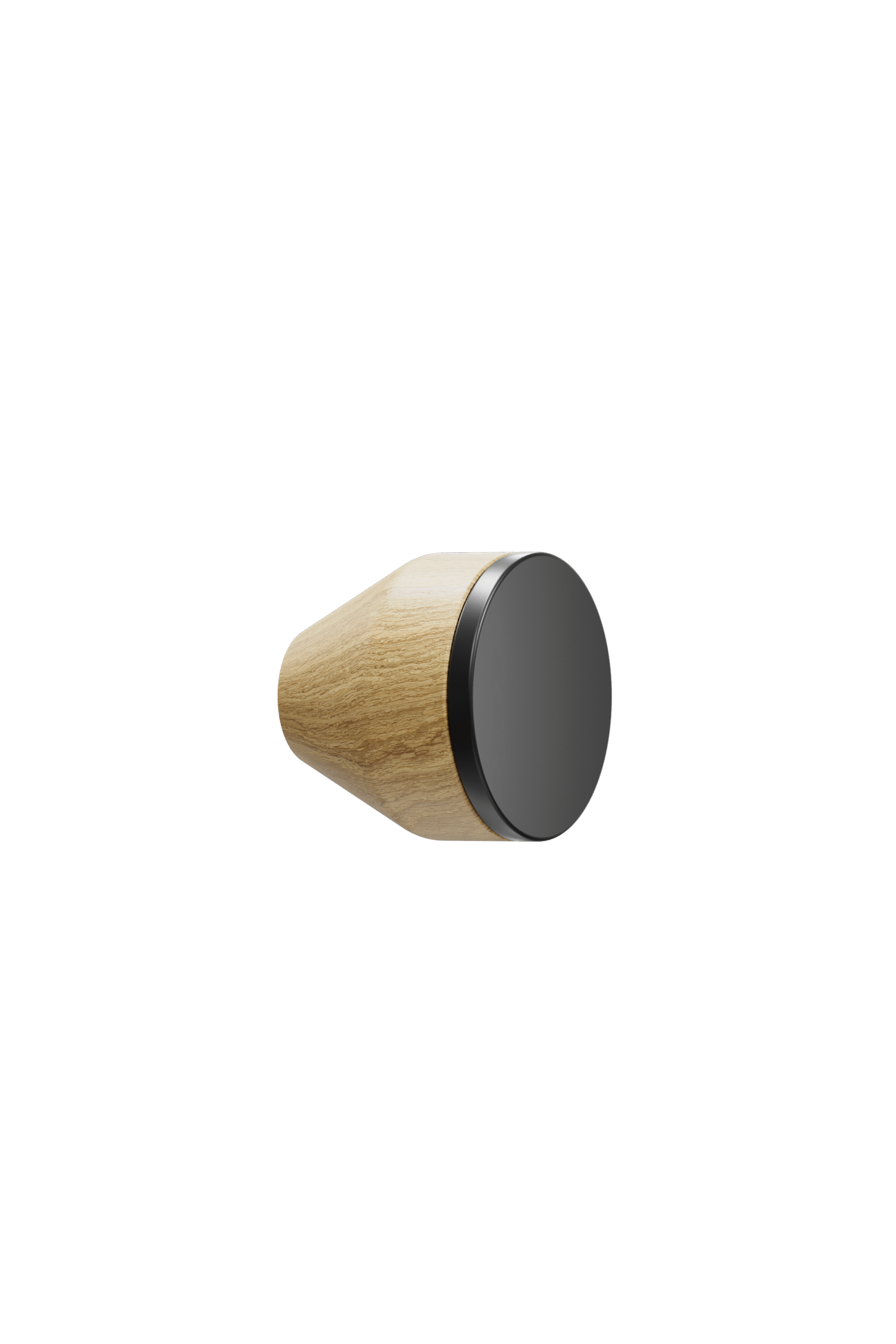 Melura-Clear Lacquered/Matt Black