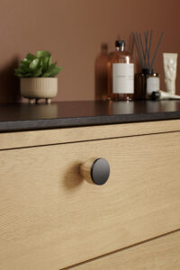 Melura-Clear Lacquered/Matt Black