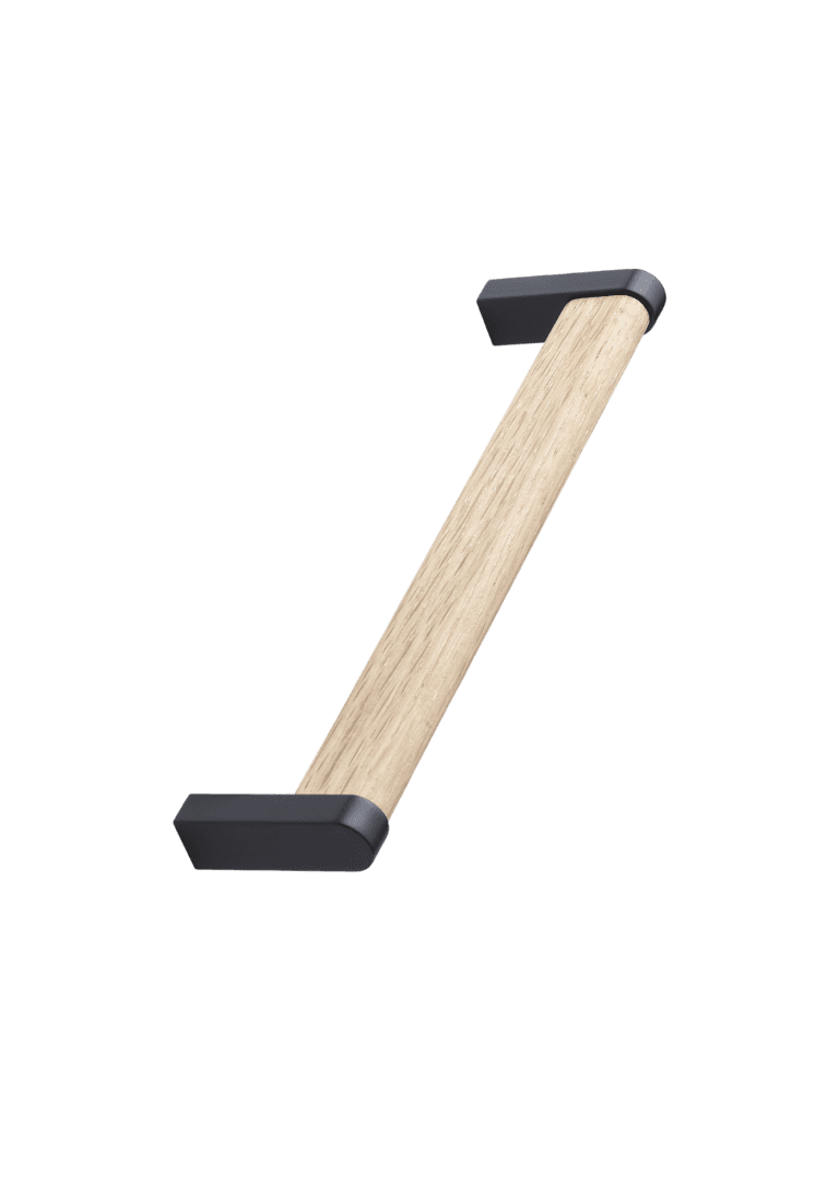 Crossing—Oak lacquered/ Matte Black