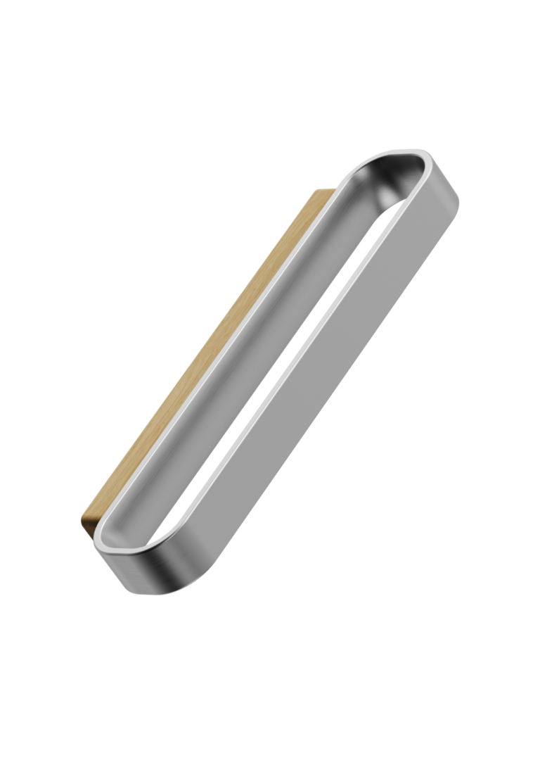 Race— Clear lacquered/Inox look